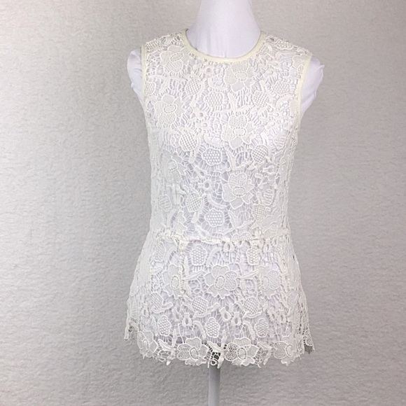 CAbi Lace and Crocheted 2 Piece Set Blazer, Women’s Size Sm. - Picture 2 of 16